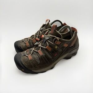 Keen Key-Tech Utility Hiking Boot Shoe F2892-11 Womens Size 10W Brown Mountain